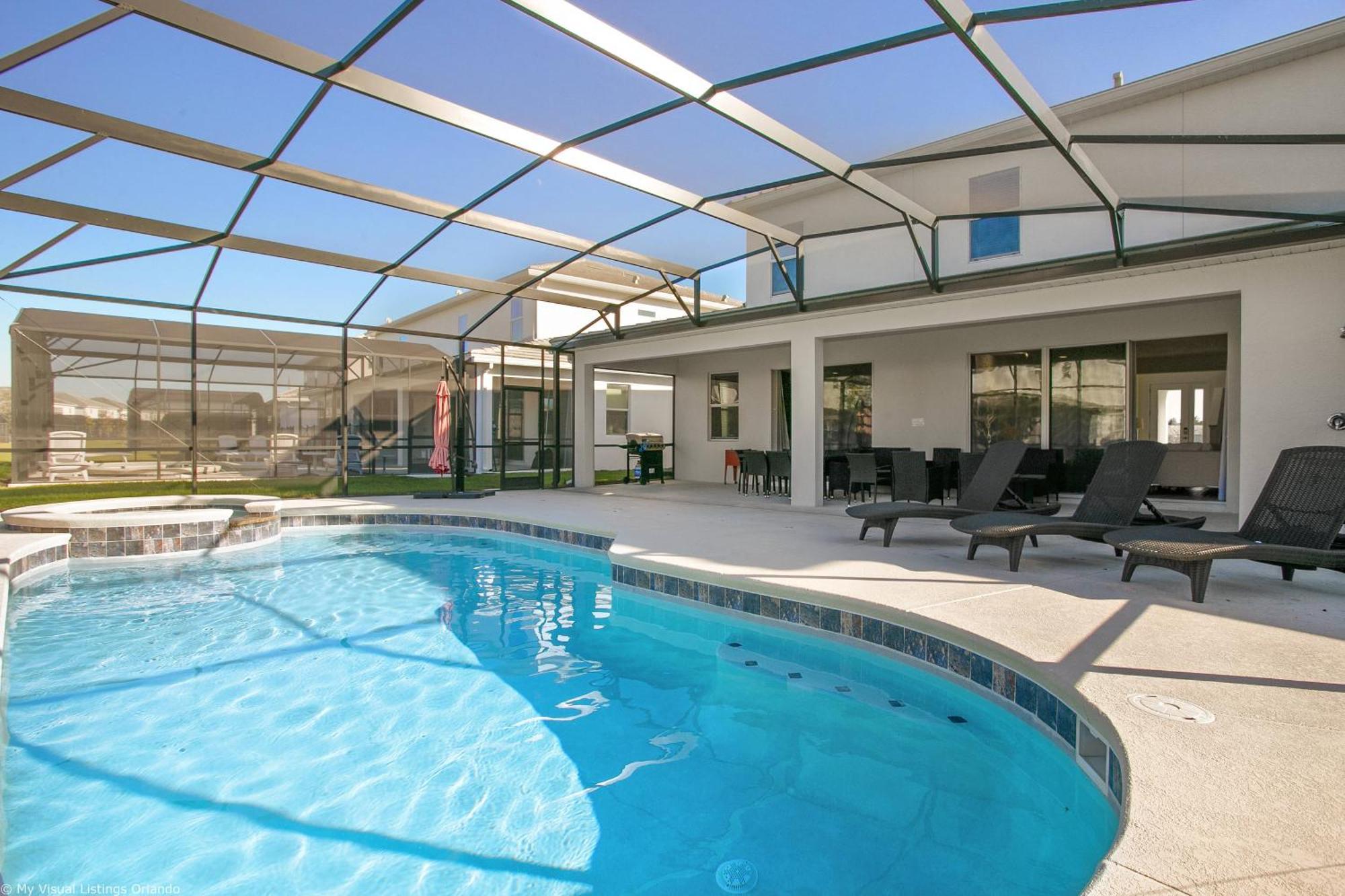 Sonoma Resort 7 Bedroom Vacation Home With Pool 1849 Kissimmee Exteriör bild